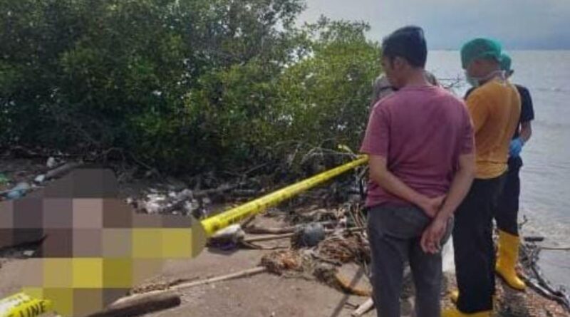 Tim Inafis Satreskrim Polres Serang Olah TKP dan Evakuasi Penemuan Mayat