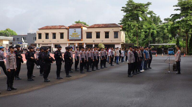 Sinergi Personel, Polda Banten Pastikan Kelancaran Perayaan Isra Mi’raj dan Imlek