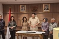 Penandatanganan MoU (Kemenkes PKP)