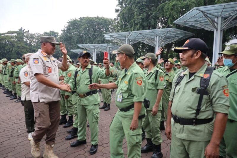 Tri Adhianto Hadiri Apel Gabungan Satpol PP dan Linmas