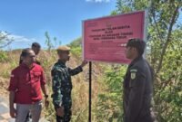 penyitaan terhadap satu bidang tanah milik negara seluas 99.785 m² yang terletak di Kelurahan Oesapa, Kecamatan Kelapa Lima, Kota Kupang.