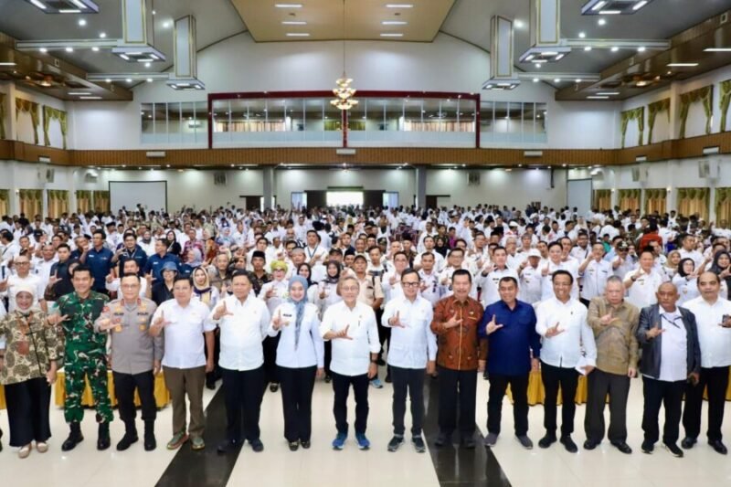 Kegiatan Peluncuran dan Dialog Percepatan Musyawarah Desa/Kelurahan Khusus (Musdesus) Pembentukan Kopdeskel Merah Putih Provinsi Lampung