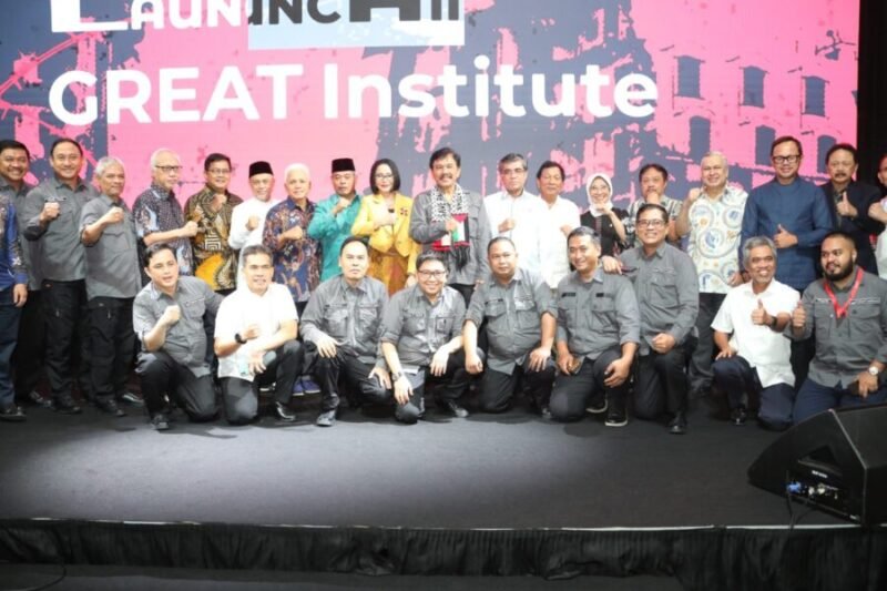 Kegiatan Grand Launching Lembaga Riset Ekonomi, Politik, dan Teknologi Great Institute