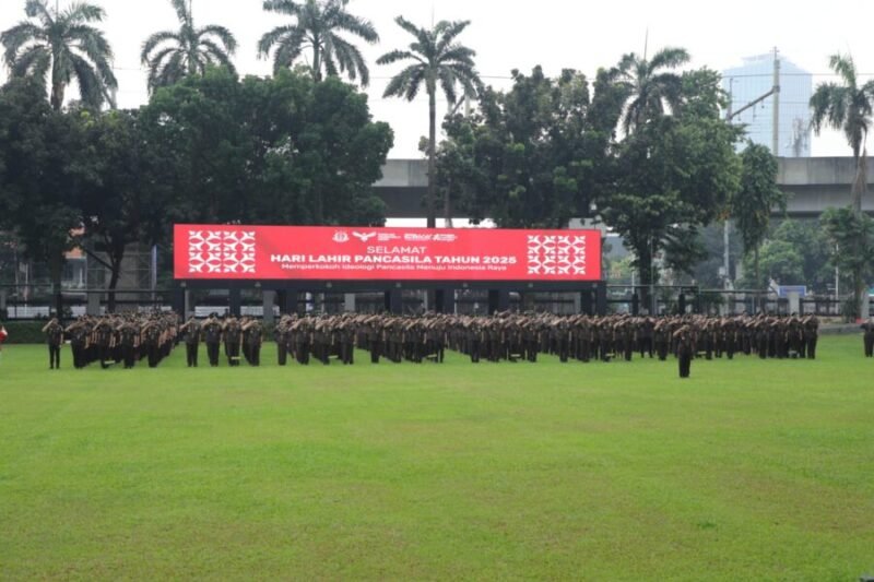 Kejaksaan Agung Republik Indonesia menyelenggarakan Upacara Peringatan Hari Lahir Pancasila
