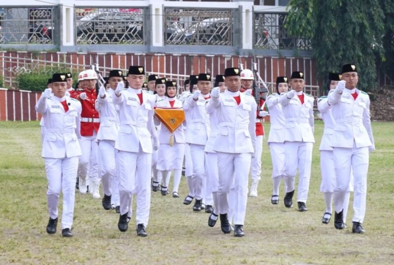 Pemerintah Provinsi Lampung menggelar Upacara Peringatan Hari Lahir Pancasila ke-80 Tahun 2025 bertempat di Lapangan Korpri