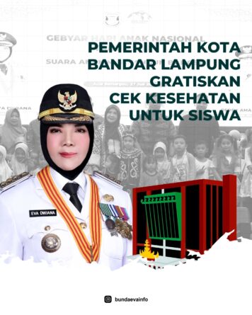 Pemkot Bandar Lampung Gratiskan Pemeriksaan Kesehatan untuk Pelajar Mulai Juli 2025