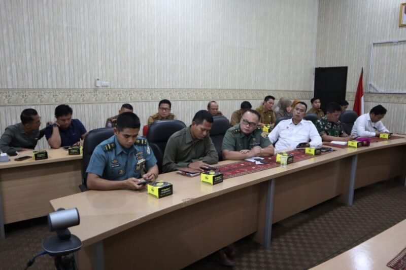 Pemerintah Provinsi Lampung mengikuti Rapat Koordinasi Pengendalian Inflasi Daerah secara virtual