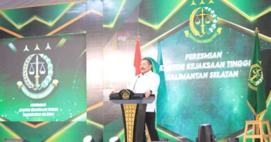 Jaksa Agung RI Resmikan Gedung Baru Kejaksaan Tinggi Kalimantan Selatan di Banjarbaru