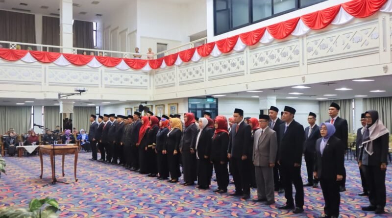 Pelantikan Pejabat di Lingkungan Pemprov Lampung, Gubernur Soroti Isu Integritas dan Reformasi Birokrasi
