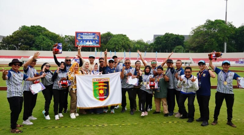 Prestasi Bersejarah: Gateball Lampung Juara Umum di Pornas Korpri XVII 2025