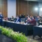 Menteri Ekonomi Kreatif, Teuku Riefky Harsya, menghadiri Yudhoyono Dialogue Forum (YDF) di Auditorium Museum dan Galeri SBY ANI, Pacitan, Jumat (6/2/2026).
