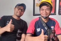 Pak Wahyu Darmawan (Wawan) & Pak Roni anggota Damkarmat Kota Yogyakarta 