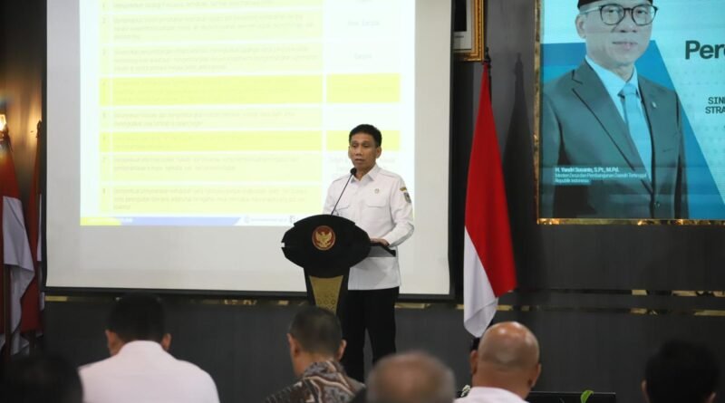 Wamendagri Akhmad Wiyagus Tekankan Sinkronisasi Pusat-Daerah untuk Percepatan Pembangunan Daerah Tertinggal