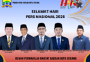 DPRD Kota Serang Mengucapkan Selamat Hari Pers Nasional Tahun 2026 “Pers Sehat, Ekonomi Berdaulat, Bangsa Kuat”