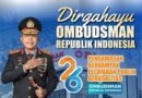 Peringati HUT ke-26 Ombudsman RI, Kapolda Banten Apresiasi Pengawasan Pelayanan Publik