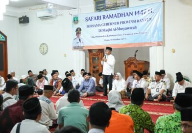 Gubernur Banten Andra Soni Gelar Safari Ramadan di Cilegon, Tegaskan Komitmen Sekolah Gratis