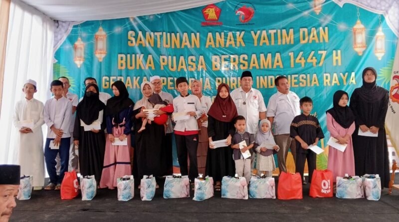 Perkuat Solidaritas di Bulan Ramadan, GPBI Raya Gelar Santunan Anak Yatim dan Buka Puasa Bersama