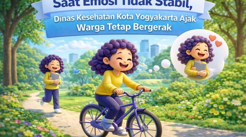 Saat Emosi Tidak Stabil, Bergerak Bisa Bantu Menenangkan Pikiran