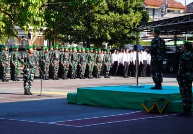 Upacara 17 Maret, Danrem 072/Pamungkas Sampaikan Amanat Pangdam IV/Diponegoro