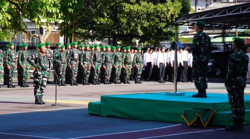 Upacara 17 Maret, Danrem 072/Pamungkas Sampaikan Amanat Pangdam IV/Diponegoro