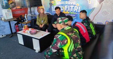 TNI Siaga di Objek Wisata Dieng, Jaga Keamanan Selama Momentum Lebaran