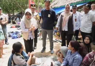 Bupati Pandeglang Tinjau Pos Pengamanan dan Destinasi Wisata di Pantai Carita