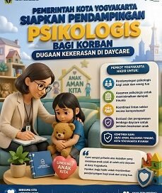 Kasus Dugaan Kekerasan di Daycare, Pemkot Jogja Siapkan Pendampingan dan Evaluasi Pengawasan