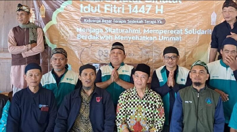 Yayasan Al-Maun Gelar Syawalan Sedekah Terapi di Bantul