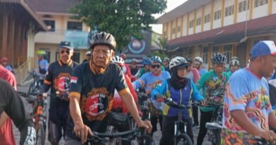 HUT ke-9 ALGOJO Diwarnai Gowes Bareng dan Aksi Sosial di Sleman