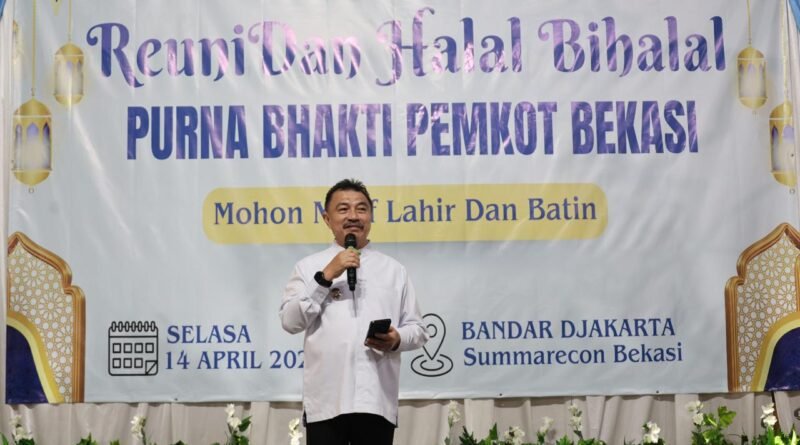 Wawali Bekasi Hadiri Halal Bihalal Bersama Purna Bakti PNS Pemkot Bekasi Wawali Bekasi Hadiri Halal Bihalal Bersama Purna Bakti PNS Pemkot Bekasi