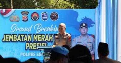 Pembangunan Jembatan Merah Putih Presisi Dimulai, Kapolda Banten Tekankan Konektivitas Pembangunan Jembatan Merah Putih Presisi Dimulai, Kapolda Banten Tekankan Konektivitas