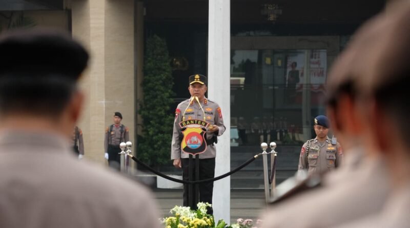 Kapolda Banten Pimpin Upacara Hari Kesadaran Nasional, Tekankan Profesionalisme dan Integritas