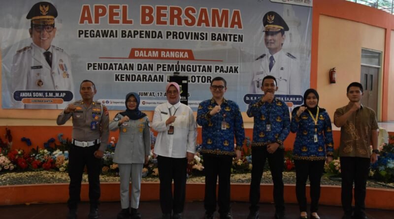 Pemprov Banten Optimalkan Pendapatan Daerah, 960 Pegawai Bapenda Lakukan Penagihan PKB Secara Humanis