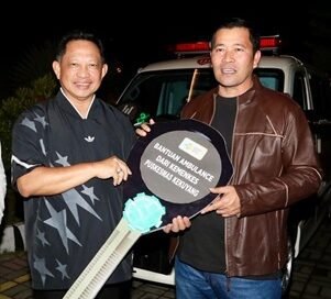 Kasatgas PRR Tito Karnavian Serahkan Bantuan Ambulans untuk Perkuat Layanan Kesehatan di Aceh Tengah