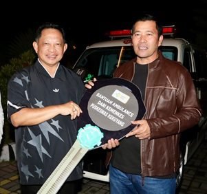 Kasatgas PRR Tito Karnavian Serahkan Bantuan Ambulans untuk Perkuat Layanan Kesehatan di Aceh Tengah