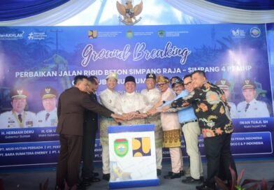 Gubernur Sumsel Resmikan Ground Breaking Jalan Simpang Raja–PT MHP di PALI