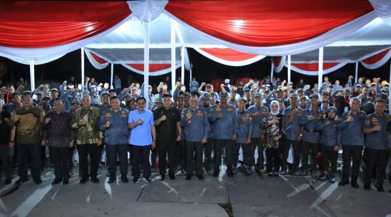 Sekda Sumsel Buka Jambore Satlinmas 2026 di Palembang, Perkuat Kapasitas Aparatur