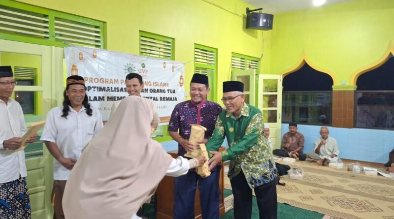 Dosen UMY Gelar Pelatihan Parenting Islami, Dorong Orang Tua Hadapi Tantangan Mental Remaja