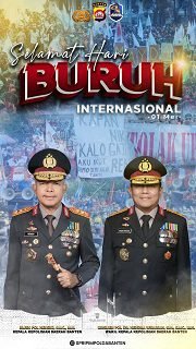 Kapolda Banten Tekankan Pentingnya Hubungan Industrial Harmonis di Momentum Hari Buruh 2026