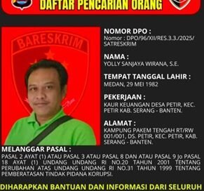 Gelapkan Dana Desa Rp1 Miliar, Kaur Keuangan Desa Petir Akhirnya Dibekuk