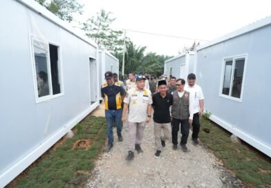 Warga Lubuk Sidup Mulai Tempati Huntara Pascabanjir Aceh Tamiang