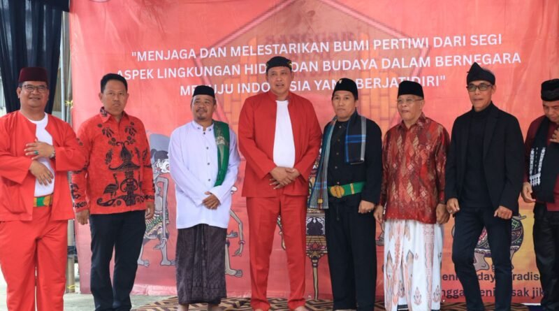 Tri Adhianto Apresiasi Pelestarian Budaya Sedekah Bumi di Pondok Melati