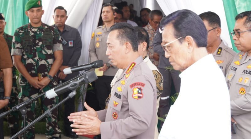 Groundbreaking Mapolda DIY, Kapolri dan Gubernur DIY Hadiri Peletakan Batu Pertama