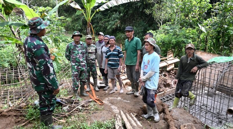 Jembatan Gantung Tahap III Ditargetkan Hubungkan Wonoroto dan Pasuruhan