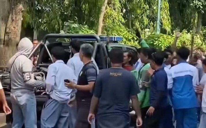 Bentrokan Pelajar Bermotor di Umbulharjo Viral di Media Sosial
