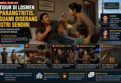 Insiden Dugaan Kekerasan Rumah Tangga Gegerkan Kawasan Wisata Parangtritis