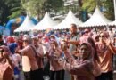 Tri Adhianto Hadiri Senam Massal dan Bazar UMKM Sambut HUT Kota Bekasi ke-29