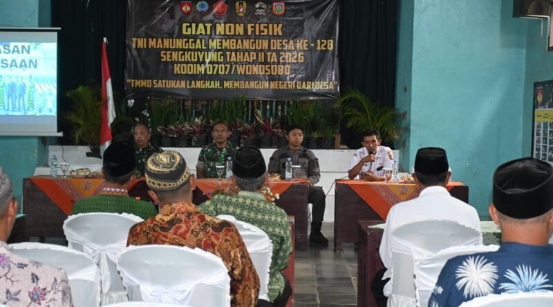 Penyuluhan Sengketa Lahan Jadi Sorotan dalam Program TMMD Wonosobo