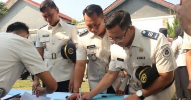 Kanwil Ditjenpas Banten Lantik Enam Pejabat Baru di Lapas Kelas IIA Serang