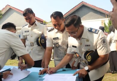 Kanwil Ditjenpas Banten Lantik Enam Pejabat Baru di Lapas Kelas IIA Serang
